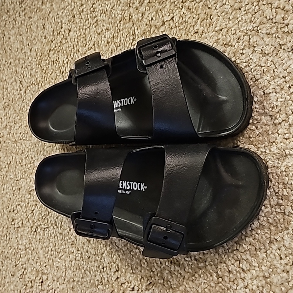 Arizona Men's Eva Black Sandels - Size 41- Brand New